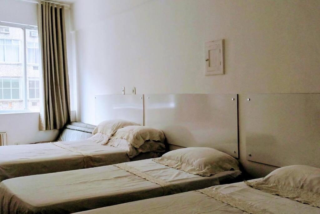 Apartamento Copacabana Saleta, Grande Com Ar Cond Wi-fi A 2 Qds Da Río de Janeiro